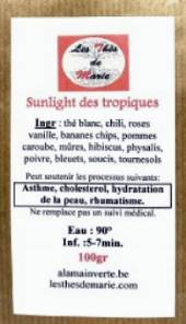 Thé blanc sunlight des tropiques  (* 100gr)