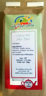 Thé blanc China Paï Mu Tan  (* 50gr)