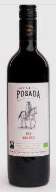 Vin rouge Bio Malbec La Posada  (* 75cℓ)