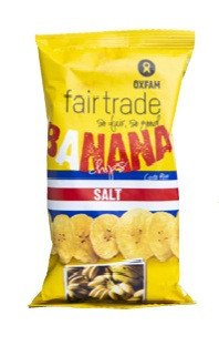 Chips banane plantain salé  (* 85gr)