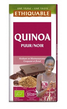 Chocolat pur Quinoa  (* 100gr)
