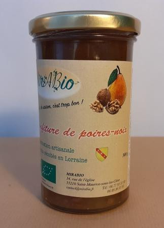 Confiture de poires-noix  (* 300gr)