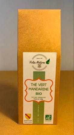Thé vert Mandarine-Cannelle  (* 100gr)