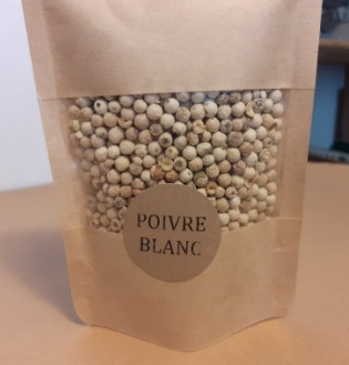 Poivre blanc  (* 50gr)