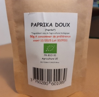 Paprika  (* 50gr)