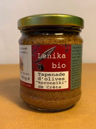 Tapenade d'olives noires  (* 180gr)