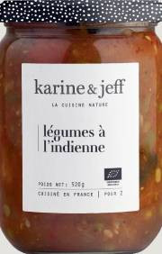 Légumes à l'indienne  (* 520gr)