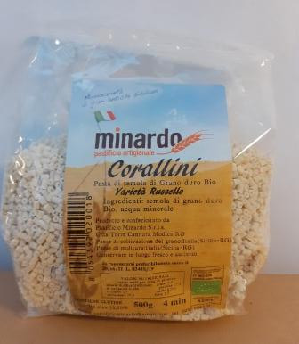 Pâtes Corallini de Russello  (* 500gr)
