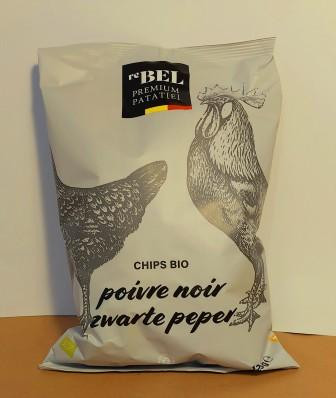 Chips ReBel poivre noir bio  (* 125gr)