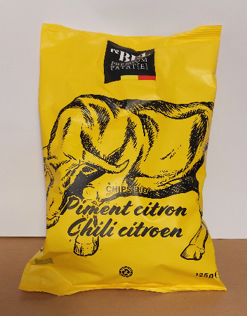 Chips ReBel piment citron  (* 125gr)