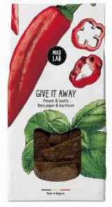 Give it away - Crackers Pimet & Basilic  (* 110gr)