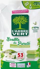 Recharge adoucissant végétal touch / souffle de pureté  (Arbre Vert)  (* 80cℓ)