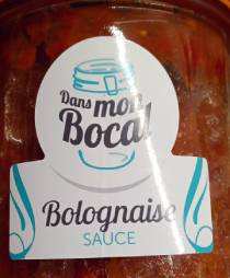 Dans mon bocal - Bolognaise  (* 900gr)