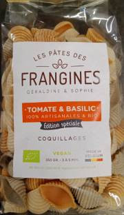 Pâtes coquillages Tomate & Basilic  (* 350gr)