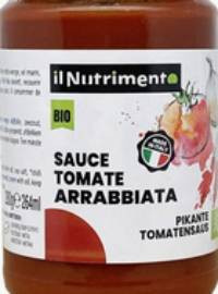 Sauce tomates arrabiata  (* 280gr)