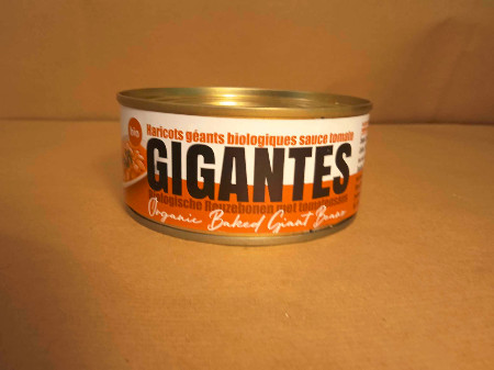 Haricots blancs géants sauce tomate  (* 280gr)