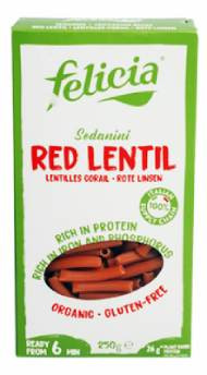 Sedanini lentille corail  (* 250gr)