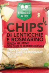 Chips Lentilles romarin  (* 40gr)