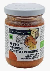 Pesto peperoni ricotta e pecorino  (* 120gr)
