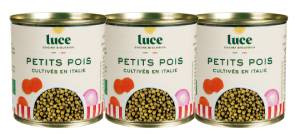 Petit pois ( 3 x160 gr)  (* 340gr)
