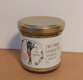 Tartinade courgette tournesol  (* 135gr)