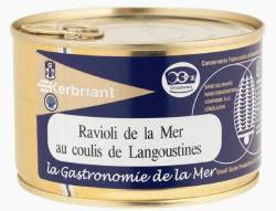 Ravioli de la mer au coulis de langoustines  (* 400gr)