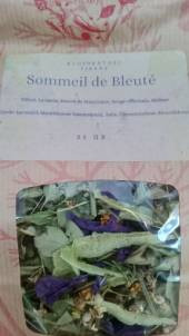 Tisane Sommeil de Bleuté (Détente et Bien être)  (* 25gr)