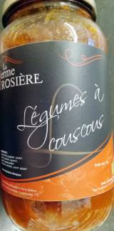 Légumes à couscous - Ferme la Rosièrre  (* 520gr)