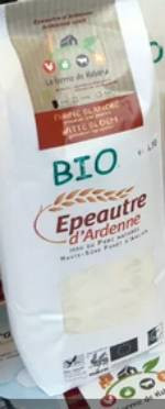 Farine epeautre d'ardenne Bio  (* 2,5kg)